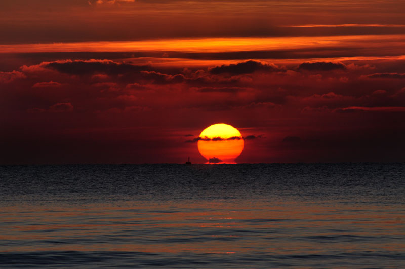 Sunset at Seascale