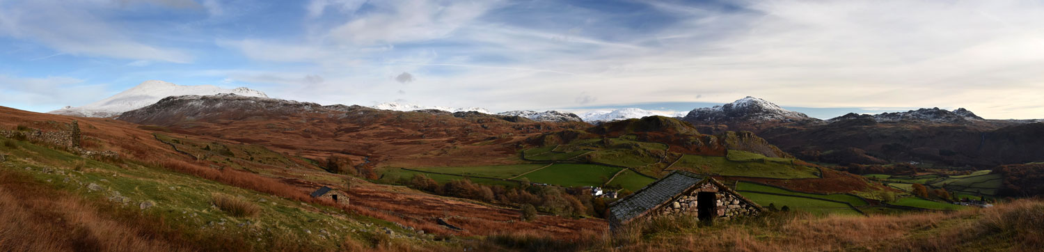 Peet Huts to Scafell