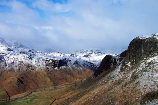Upper Eskdale from Fort