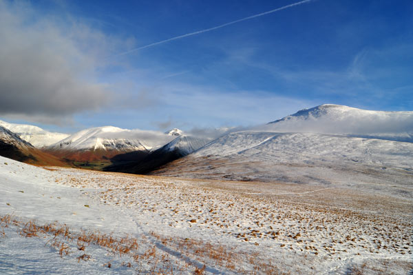 Scafell from Burnmoor